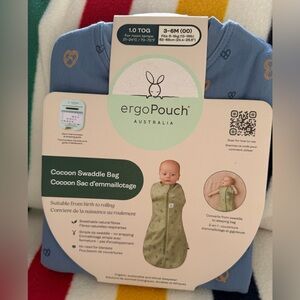 ergoPouch - Cocoon Sleep Sack Swaddle. 3-6 months. 1 tog.